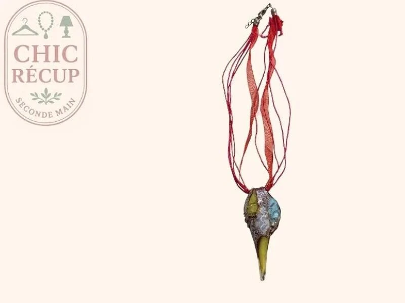 Collier Fantaisie - Rouge - Brhal-57